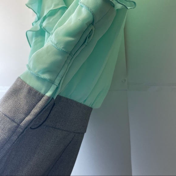 BCX women’s dress size 7 blue and grey office dress - Picture 7 of 8